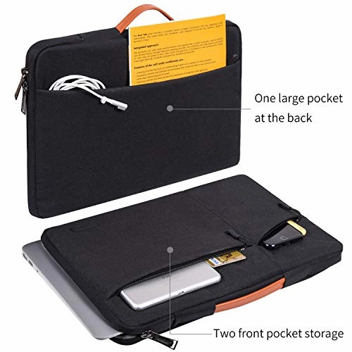 360 Waterpoof Laptop Briefcase Bag for Dell Latitude 14, Acer Chromebook 14, HP Pavilion X360
