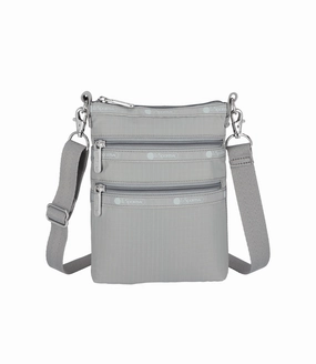 3-Zip Crossbody