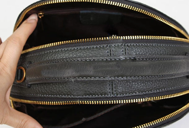 Handmade small handbag phone purse leather crossbody bag shoulder bag women