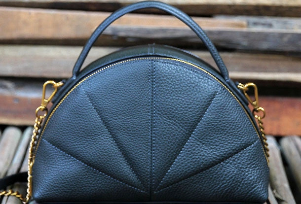Handmade small handbag phone purse leather crossbody bag shoulder bag women