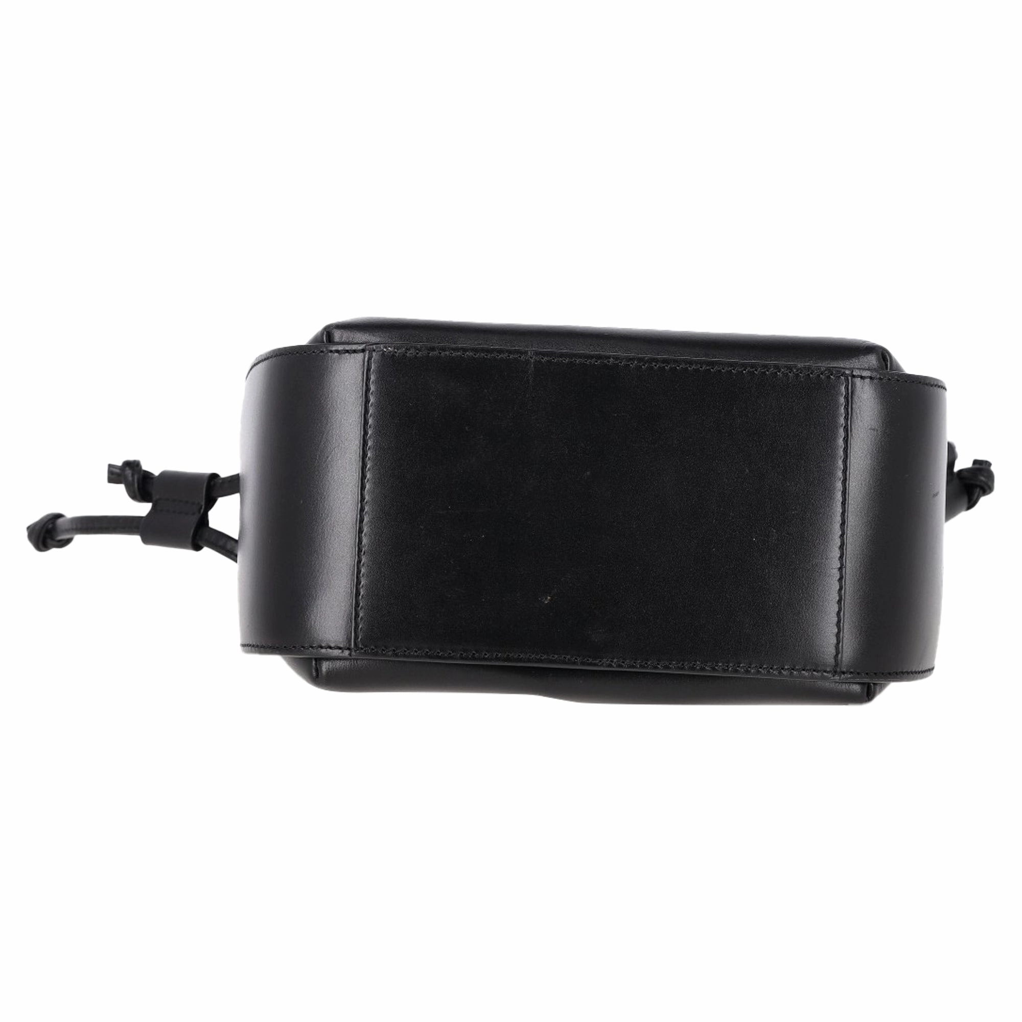 A.P.C. Small Courtney Bag in Black Leather
