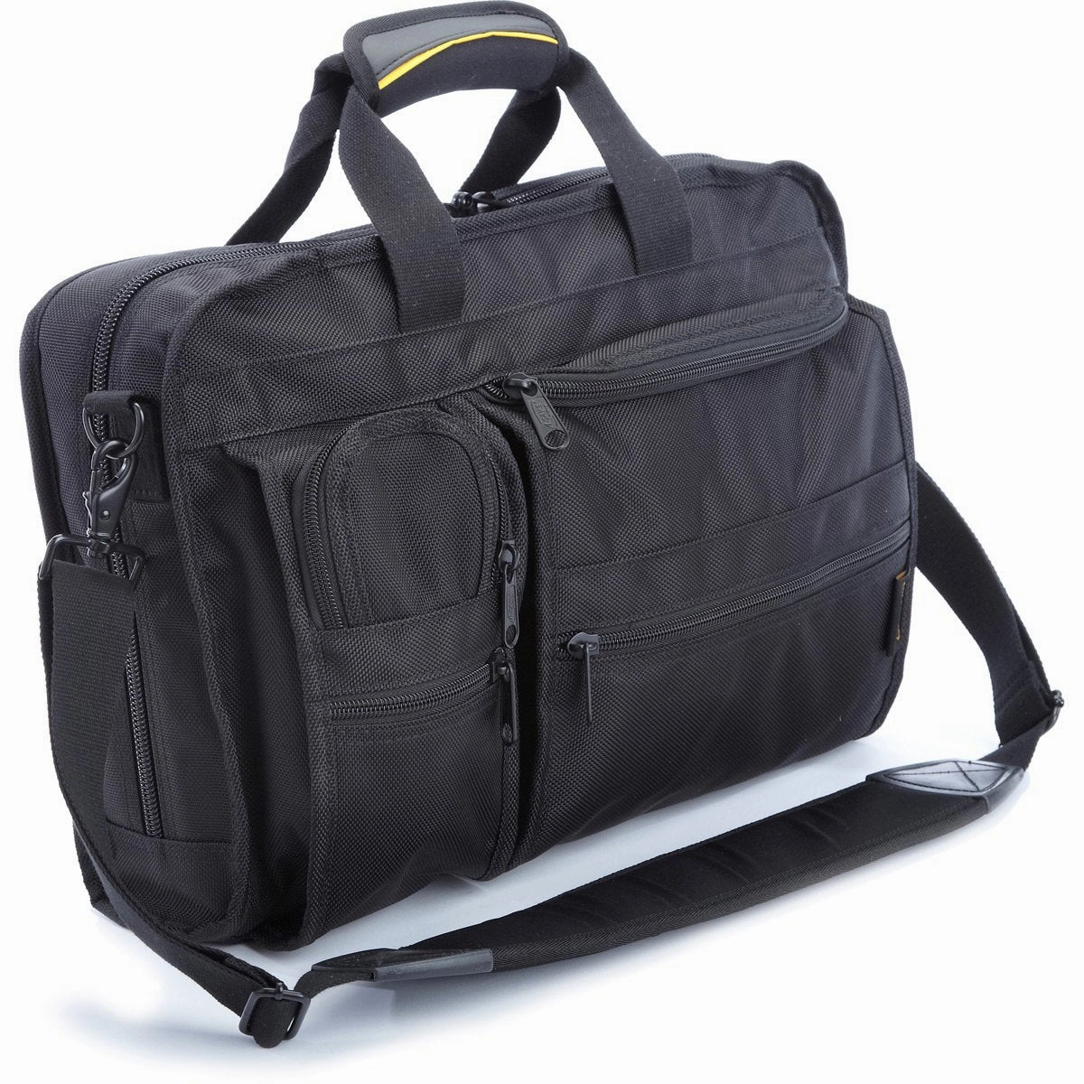 A. Saks Ballistic Nylon Organizer Brief