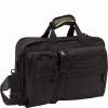 A. Saks Ballistic Nylon Organizer Briefcase (Black)