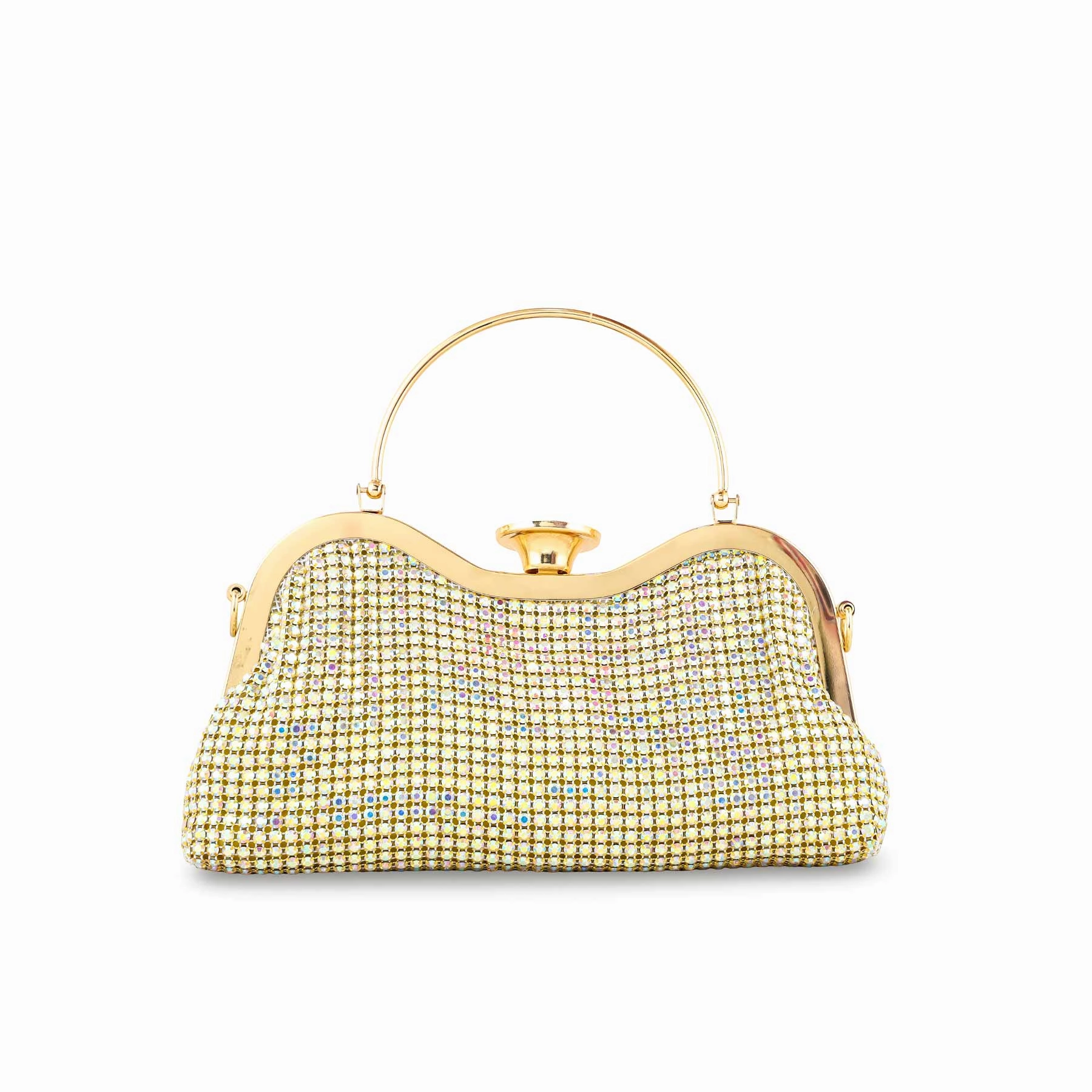 AB Golden Bridal Clutch P24302