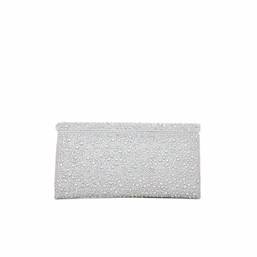 AB Silver Bridal Clutch P24323