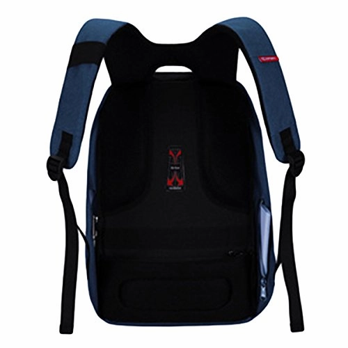 ABage Anti-theft Backpack Travel College Student School Backpack Fits 15.6 inch Laptop, Blue