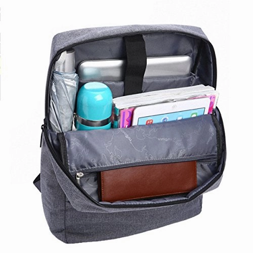 ABage Unisex Laptop Backpack Business Travel College School Backpack Fit 15.6-inch Laptop, Khaki1