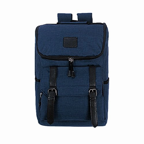 ABage Unisex Laptop Backpack Water Resistant Oxford Travel Daypack School Backpack, Royal Blue