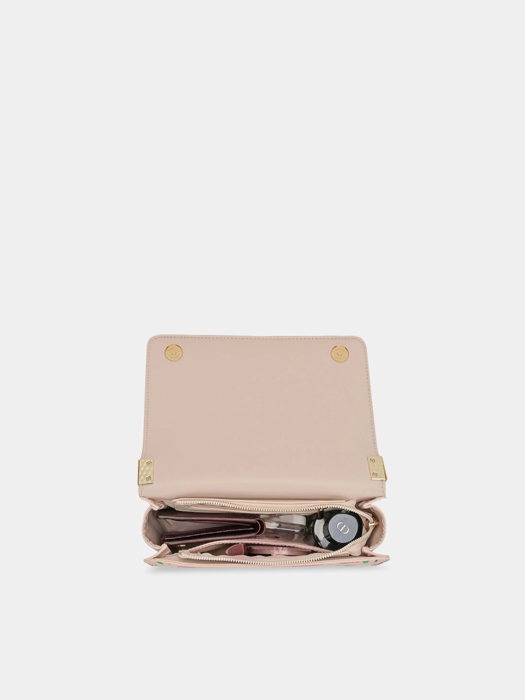 Abutilon Print Flap Sling Bag