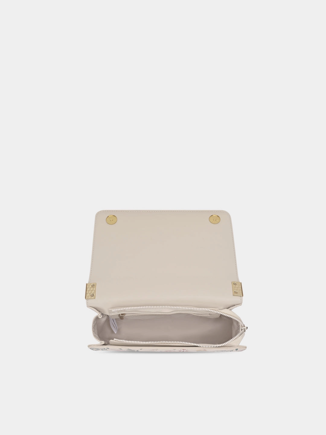 Abutilon Print Flap Sling Bag