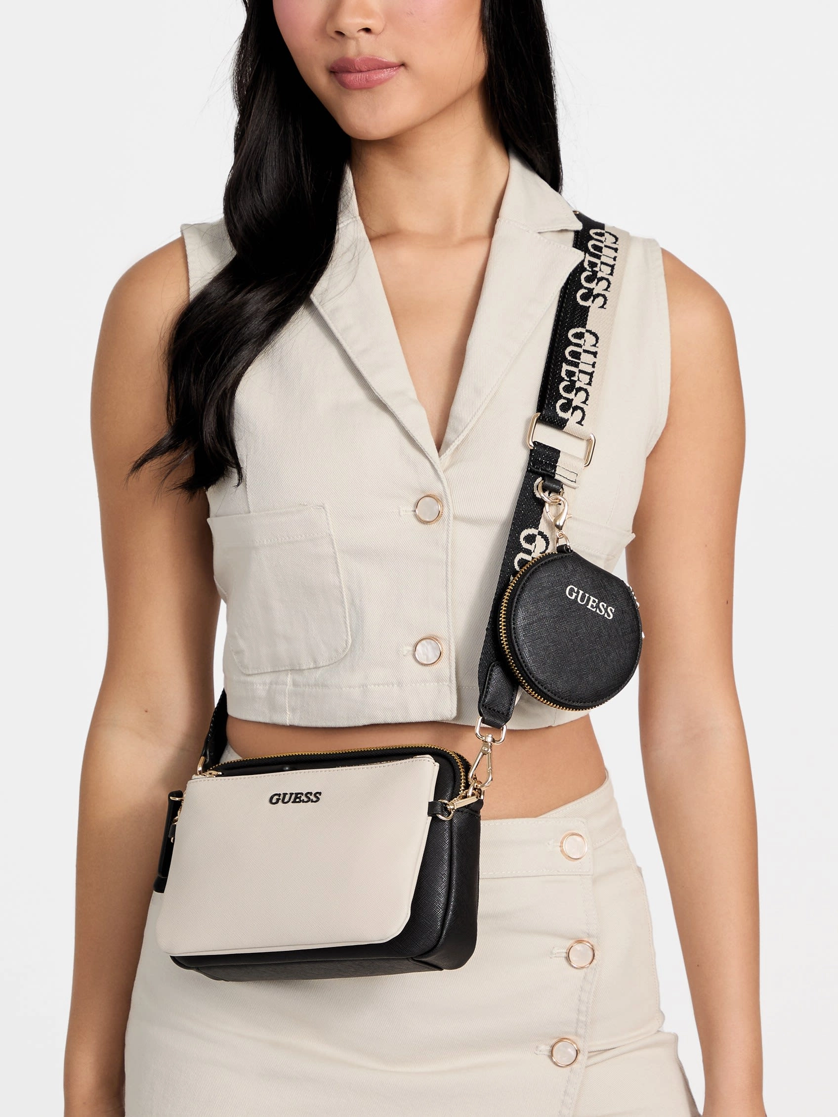 Aengus Dual-Zip Mini Crossbody