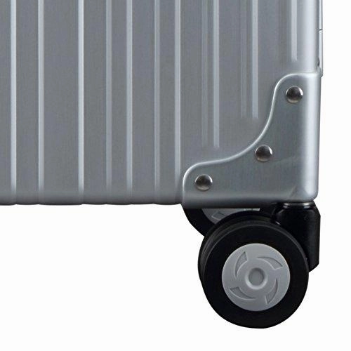 Aleon 16" Vertical Underseat Carry-On Luggage Or Business Briefcase (Platinum) Sliver