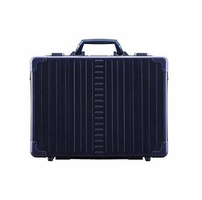 Aleon 17" Business Attache Aluminum Hardside Business Briefcase (Small, Sapphire)
