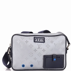 Alpha Messenger Bag Limited Edition Monogram Satellite Canvas