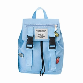 AMA(TM) School Bag Parent-Kids Travelling Laptop Backpack (Size for Kids, Sky Blue)