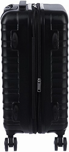 Amazonbasics Hardside Spinner Luggage - 20-Inch, Black
