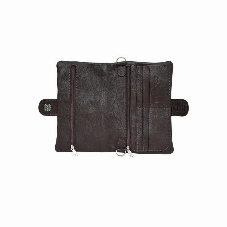 American West Western Handbag Grab-And-Go Distressed Charcoal 7783178 - 9.5 x 7 x 3