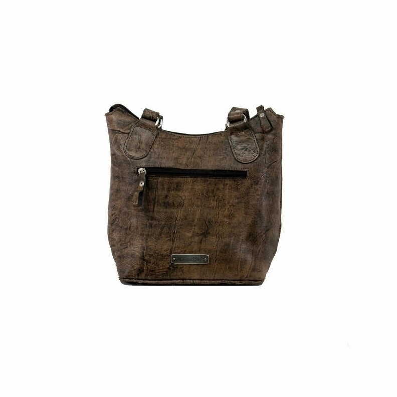 American West Western Handbag Tribal Weave Tote Charcoal 4483869 - 11.5 x 10.5 x 5
