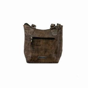 American West Western Handbag Tribal Weave Tote Charcoal 4483869 - 11.5 x 10.5 x 5