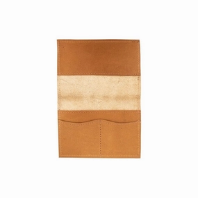 American West Western Wallet Passport Holder Leather Natural 1215900 - 5 x 3.5