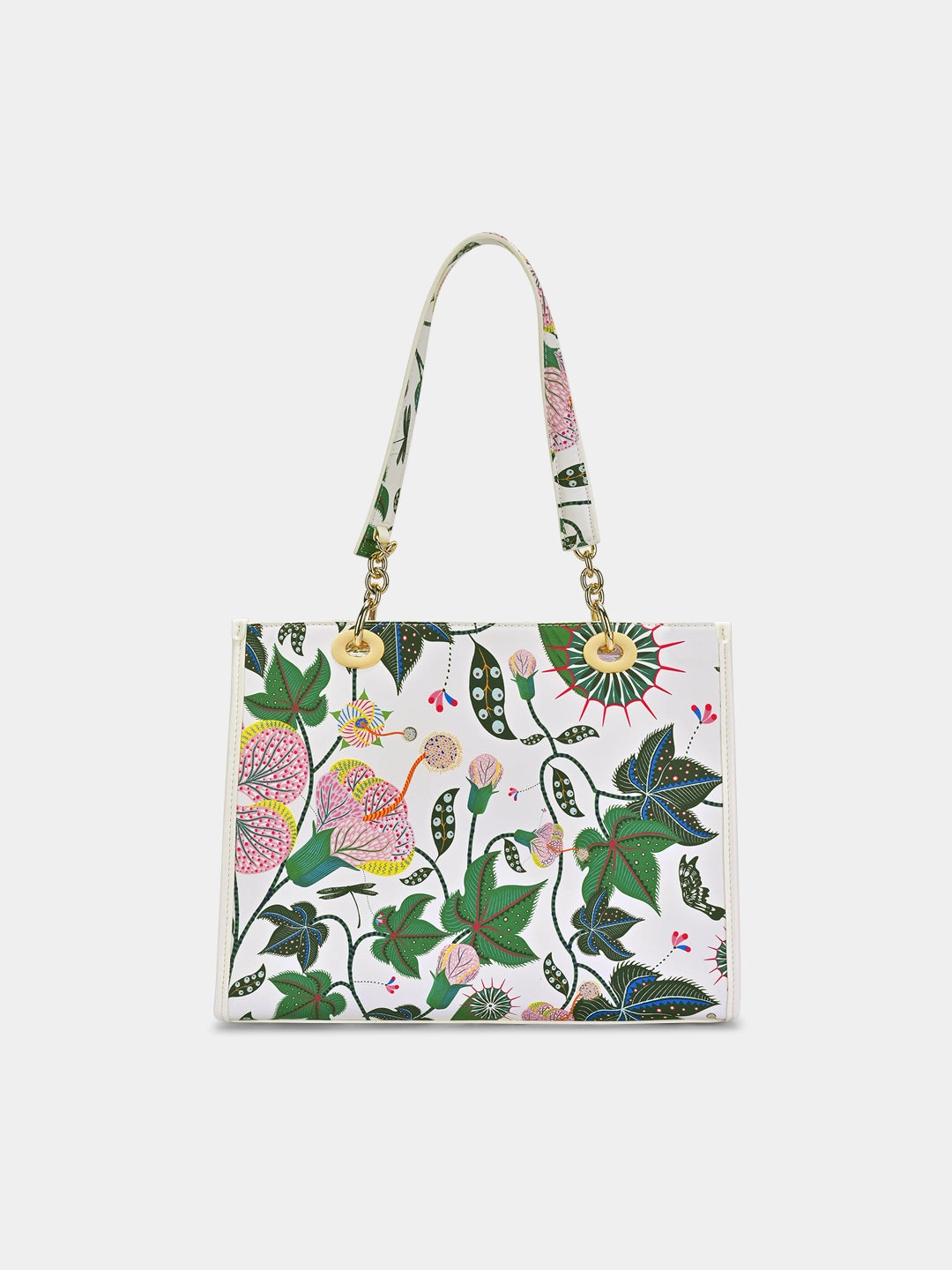 Anar Mor Print Large Box Tote Bag