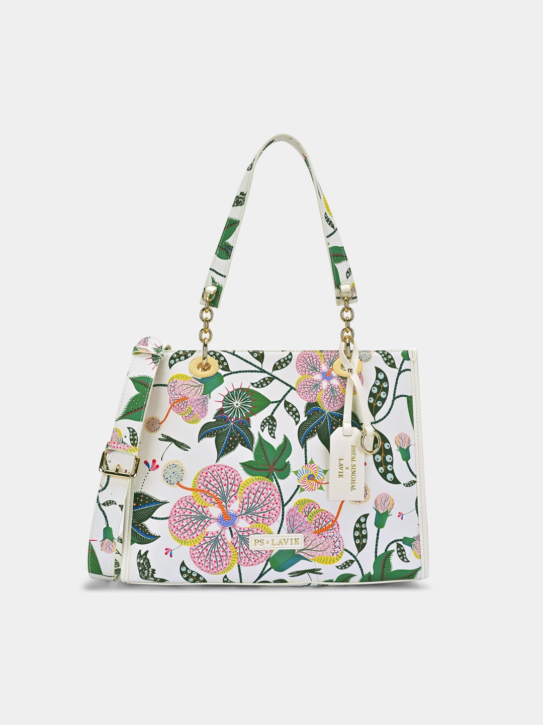 Anar Mor Print Large Box Tote Bag