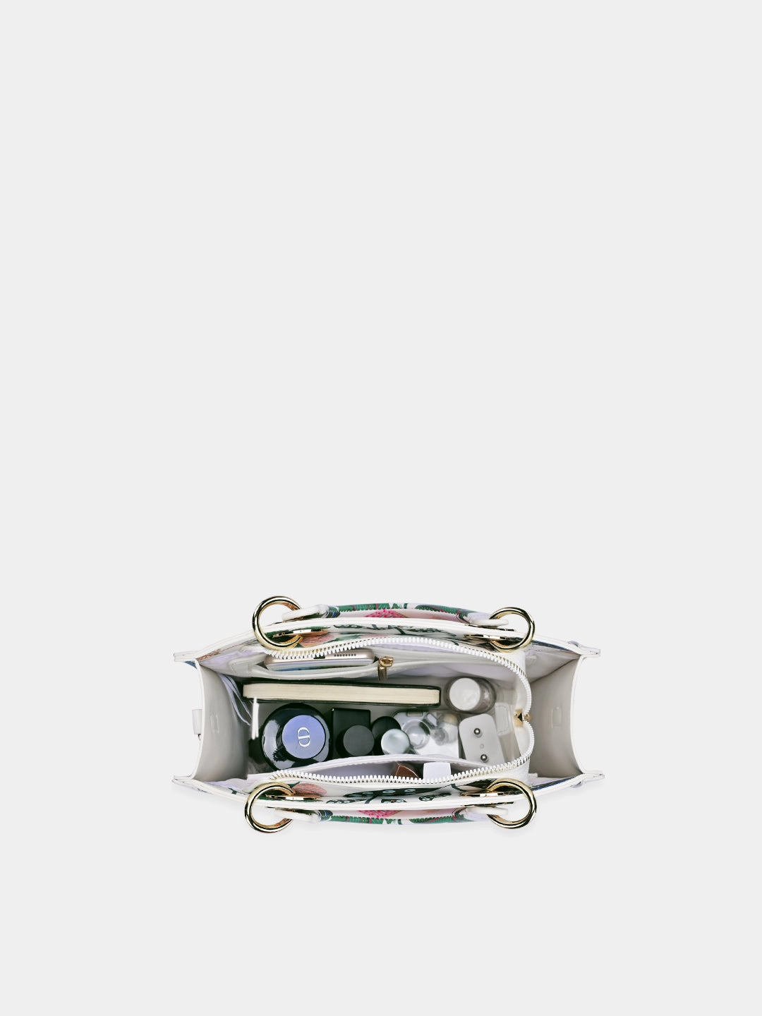 Anar Mor Print Small Box Satchel Bag
