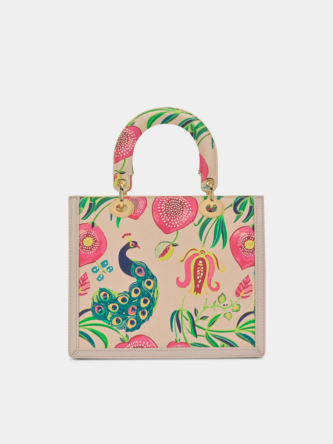 Anar Mor Print Small Box Satchel Bag