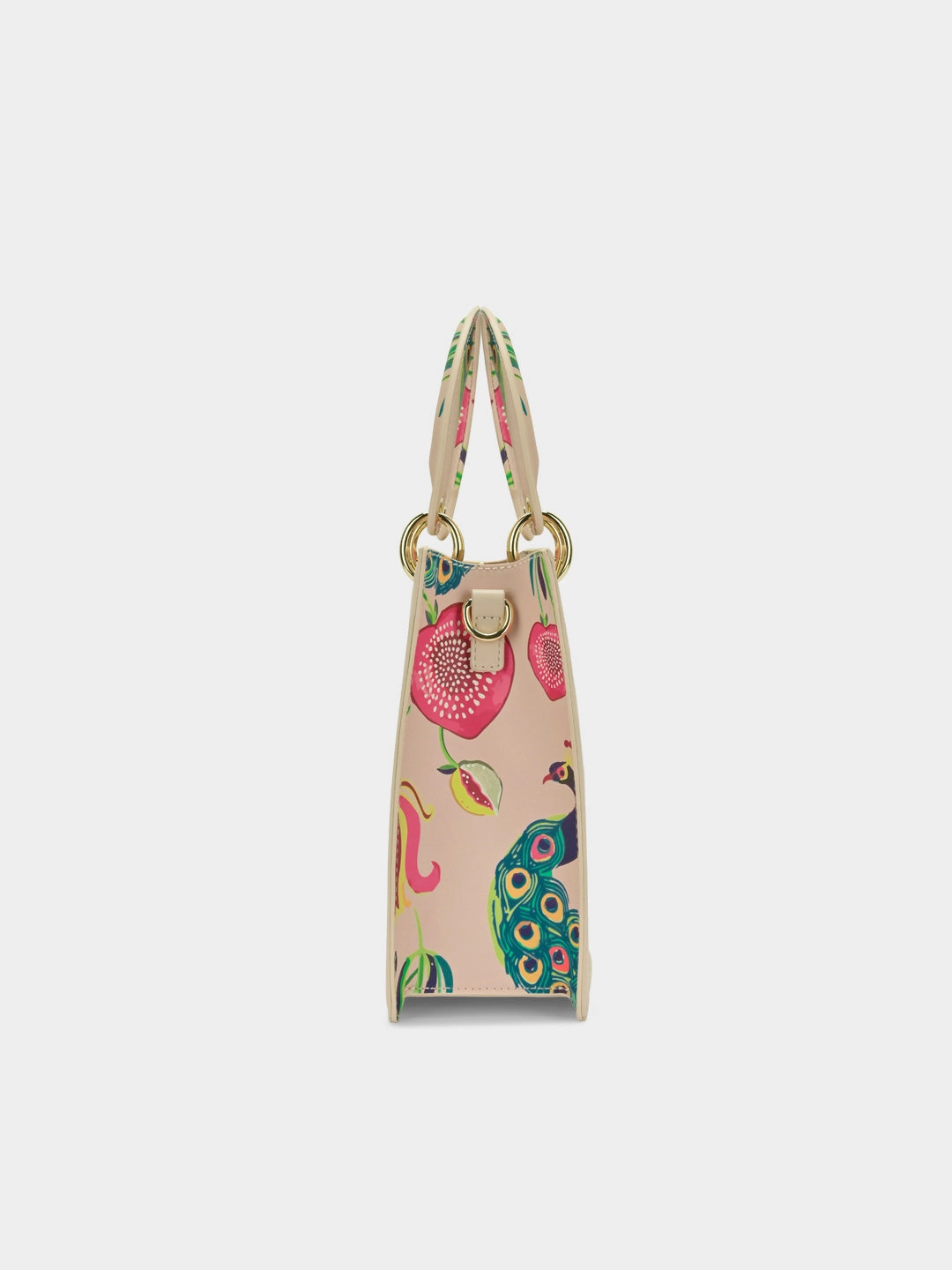 Anar Mor Print Small Box Satchel Bag