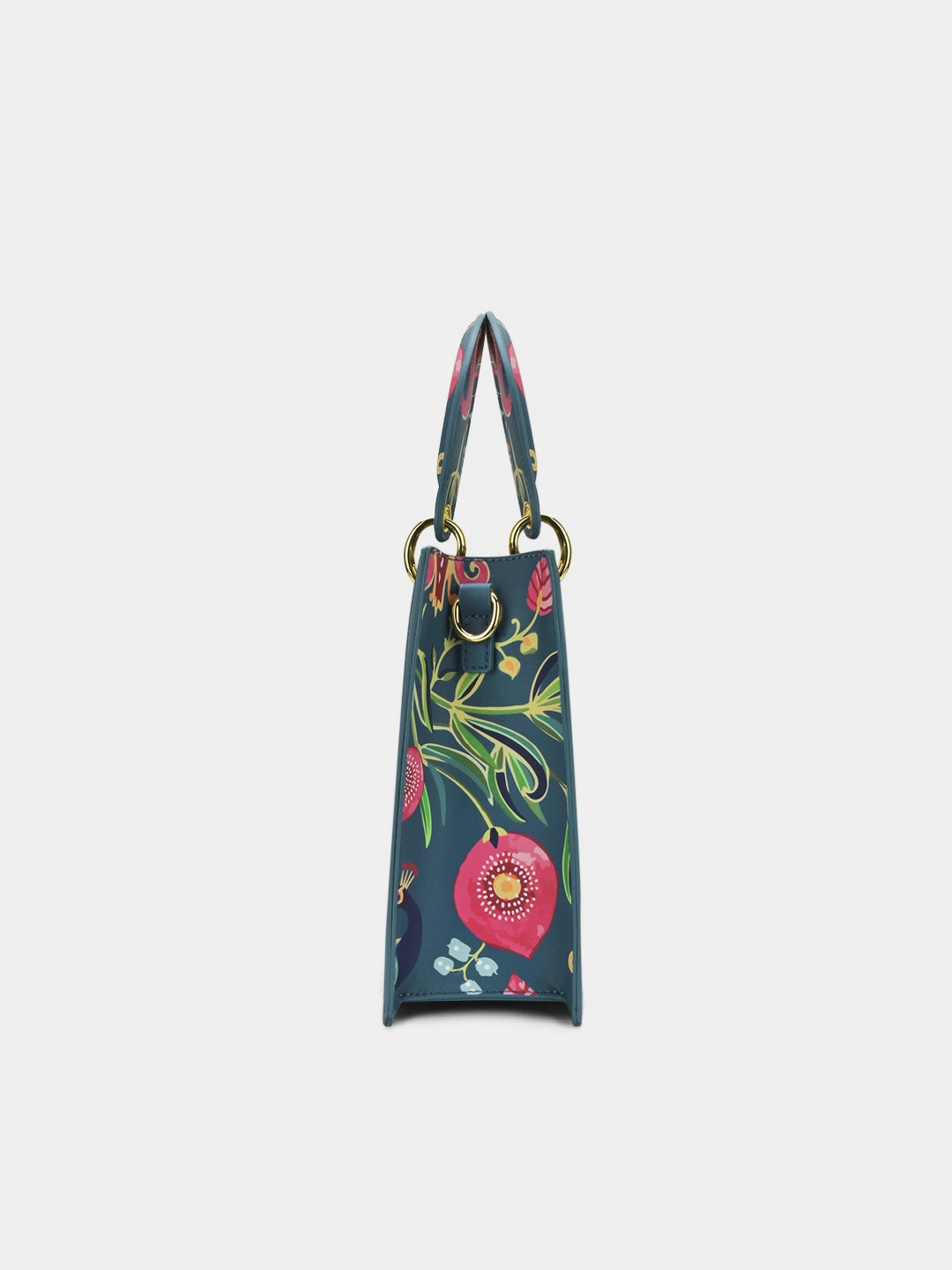 Anar Mor Print Small Box Satchel Bag