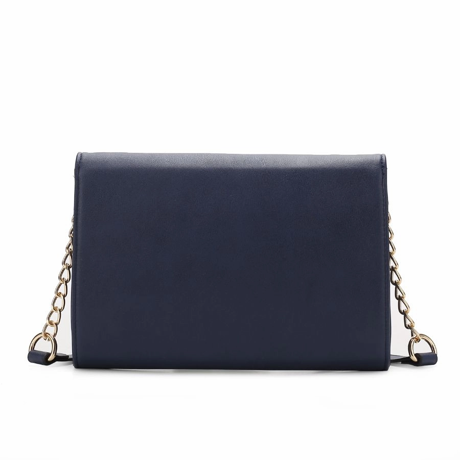 Andra Vegan Leather Womens Crossbody Bag
