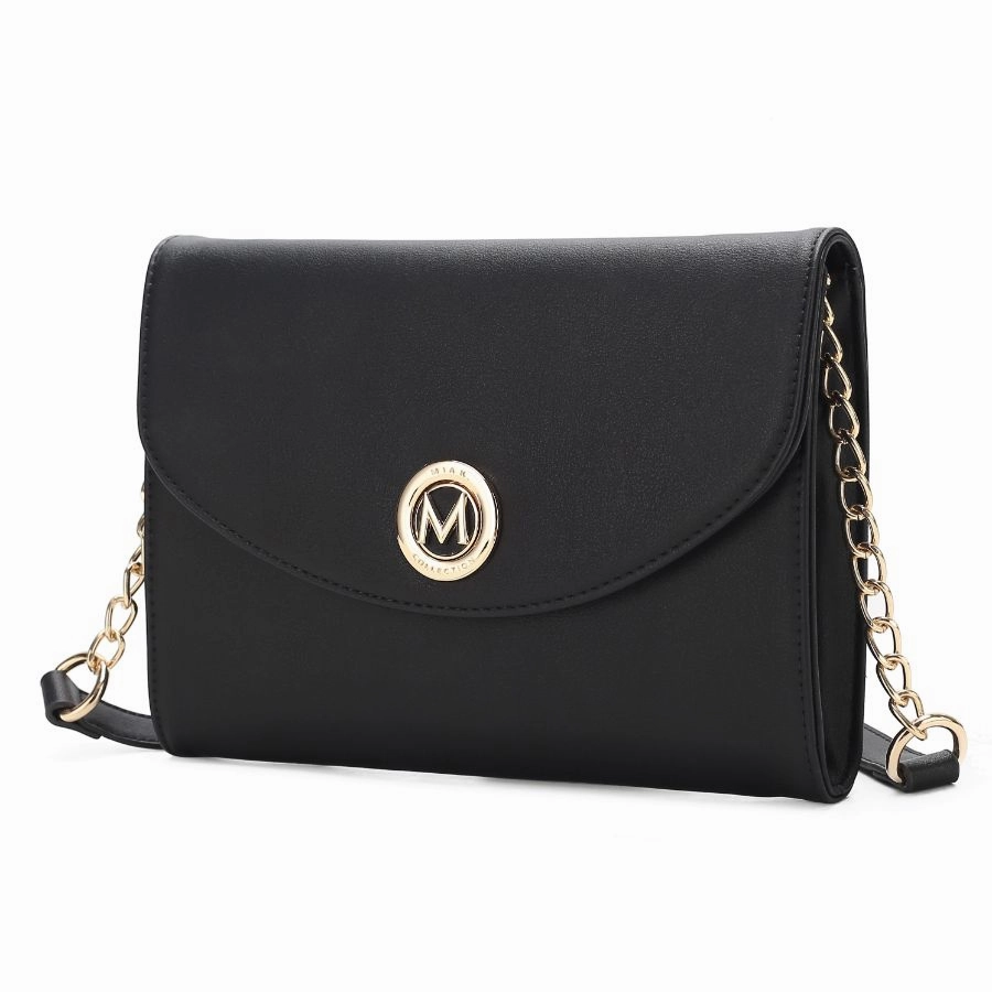 Andra Vegan Leather Womens Crossbody Bag