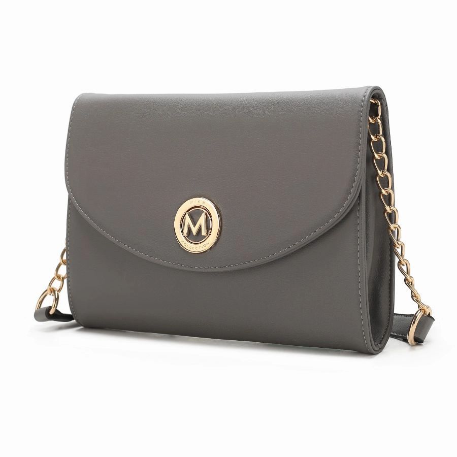 Andra Vegan Leather Womens Crossbody Bag