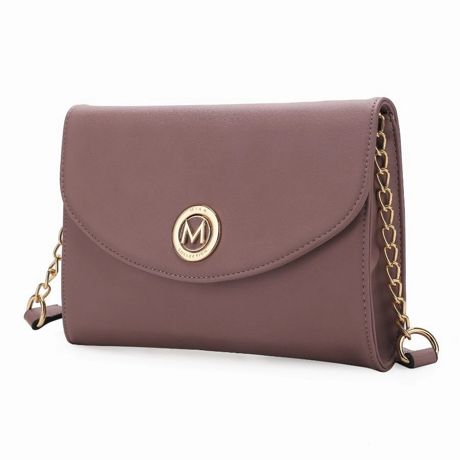 Andra Vegan Leather Womens Crossbody Bag