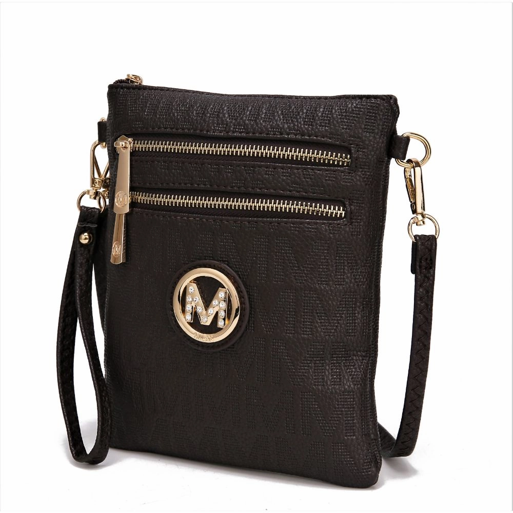 Andrea Milan M Signature Crossbody Handbag