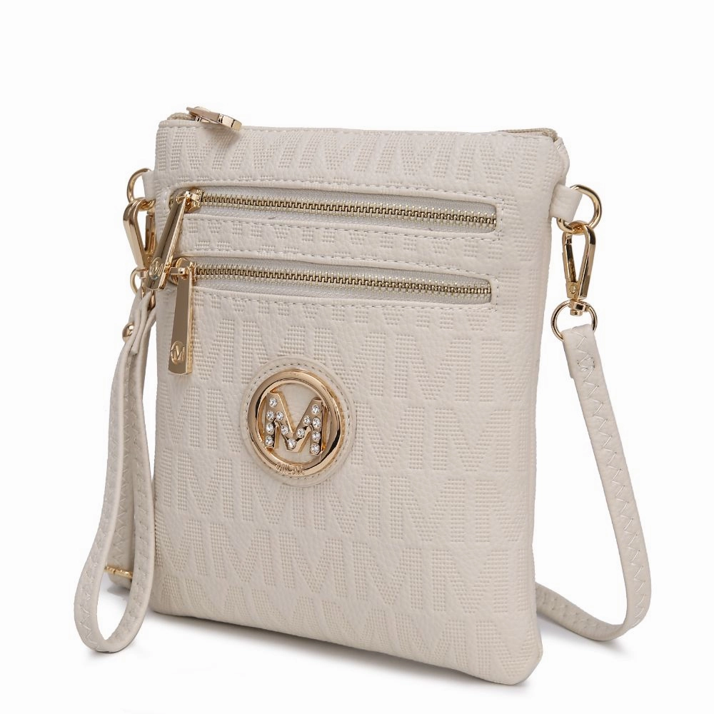 Andrea Milan M Signature Crossbody Handbag