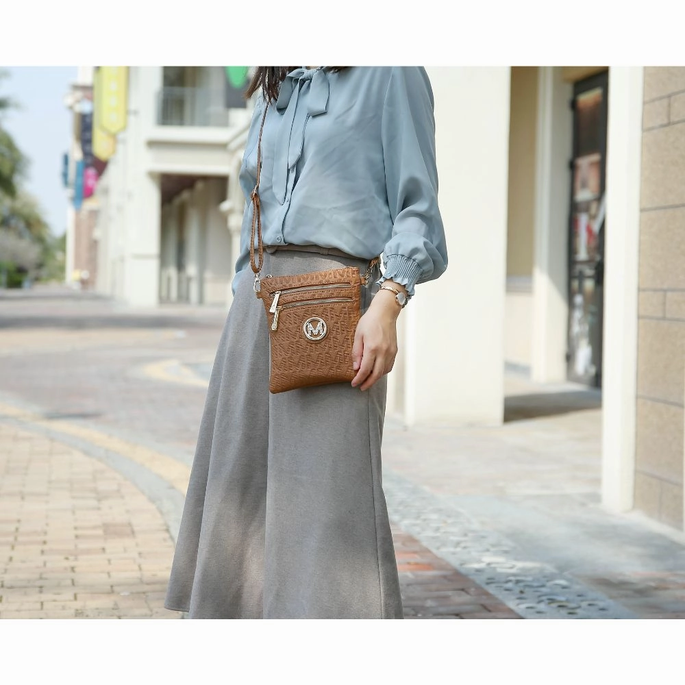 Andrea Milan M Signature Crossbody Handbag