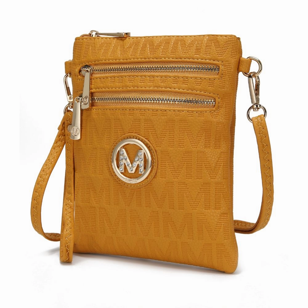 Andrea Milan M Signature Crossbody Handbag