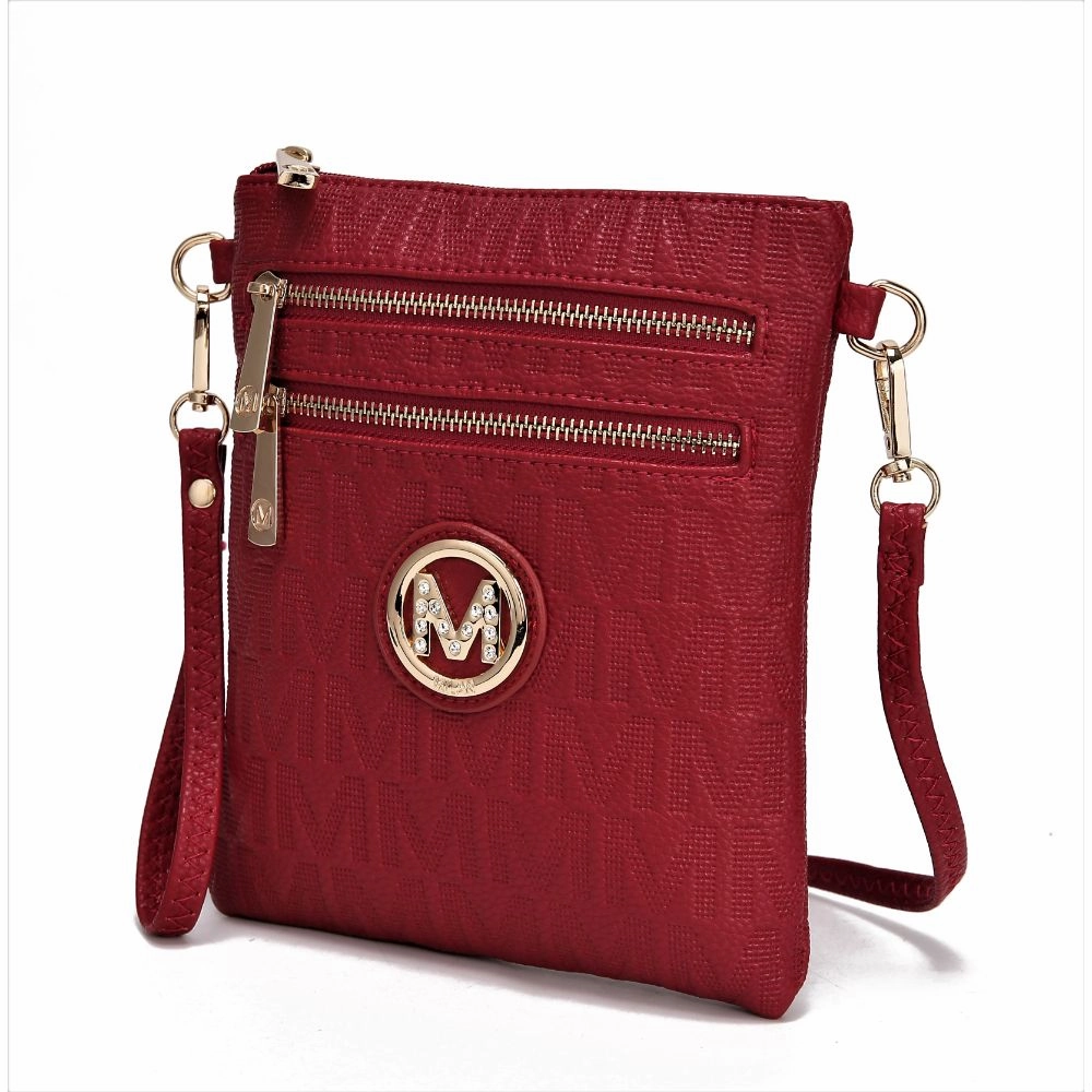 Andrea Milan M Signature Crossbody Handbag