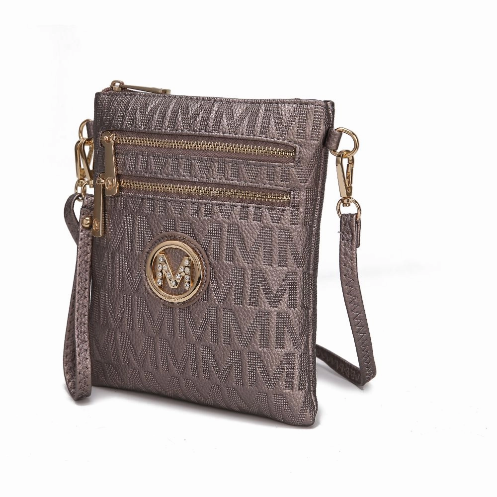 Andrea Milan M Signature Crossbody Handbag