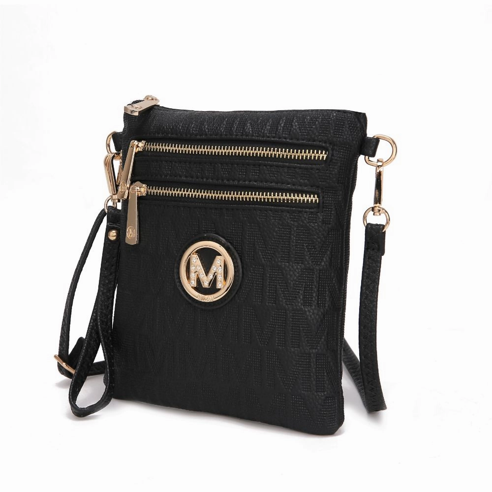 Andrea Milan M Signature Crossbody Handbag