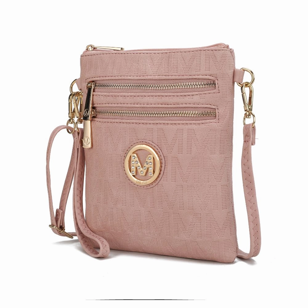Andrea Milan M Signature Crossbody Handbag