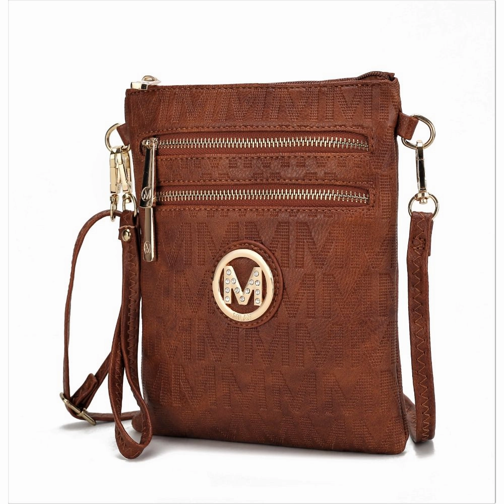 Andrea Milan M Signature Crossbody Handbag