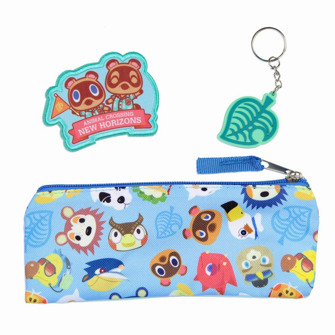 Animal Crossing Character Print Backpack 5 pc Set Lunch Tote Keychain - One Size