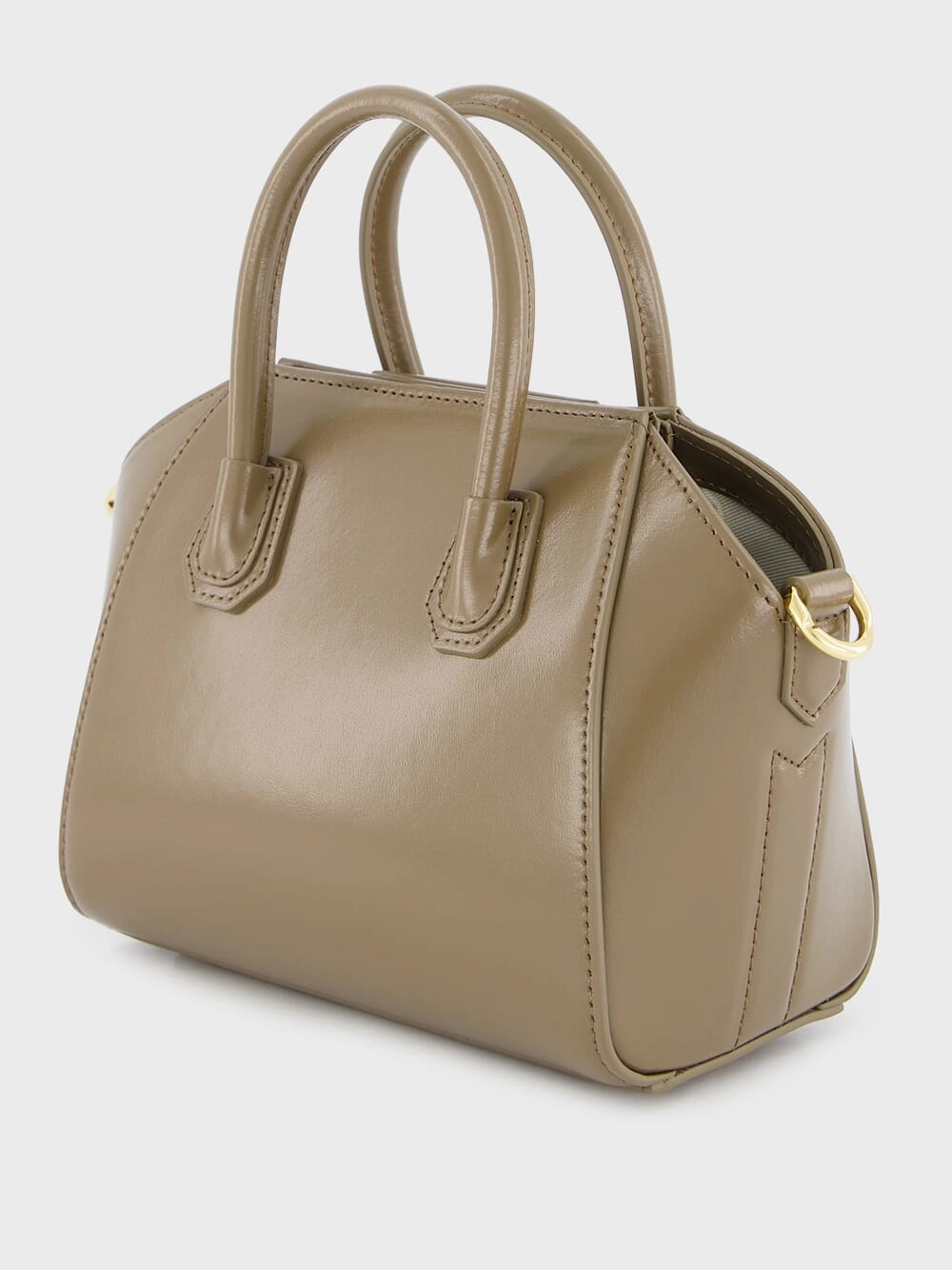 Antigona Taupe Toy Bag In Box Leather