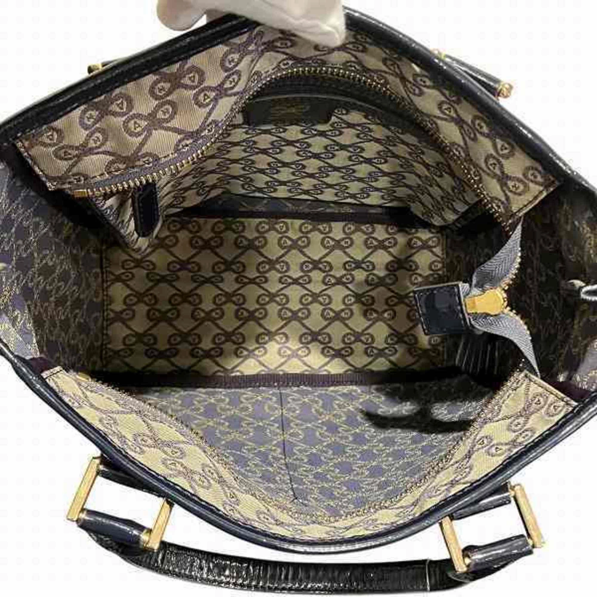Anya Hindmarch Leather Leather Handbag (Pre-Owned)