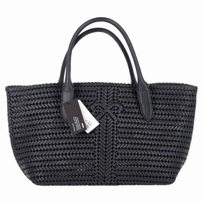 Anya Hindmarch Neeson Bag in Black Calf Leather