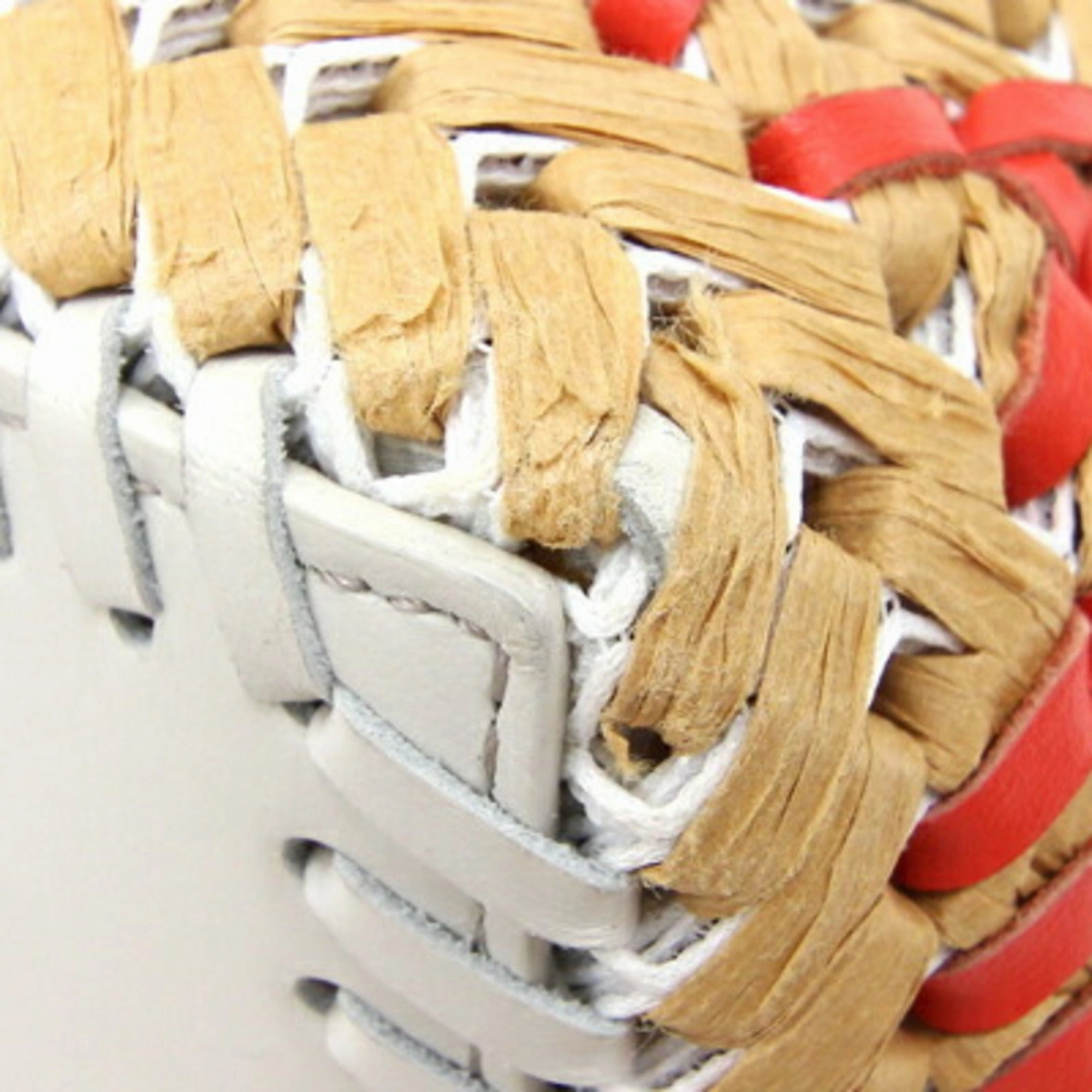 Anya Hindmarch  Straw Leather Handbag (Pre-Owned)