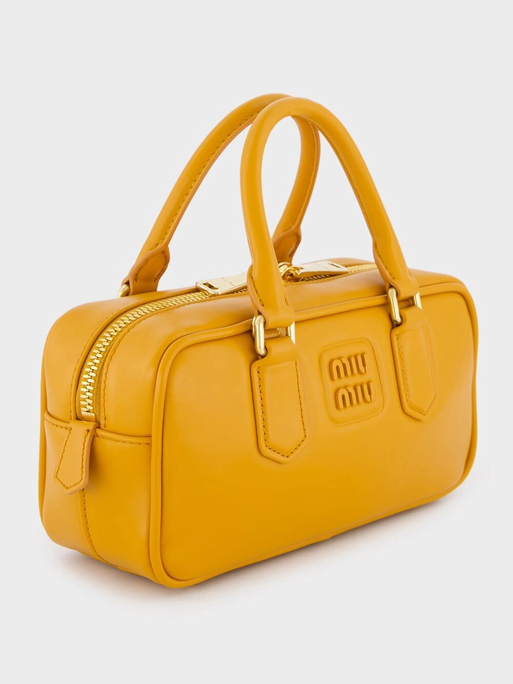 Arcadie Yellow Leather Bag