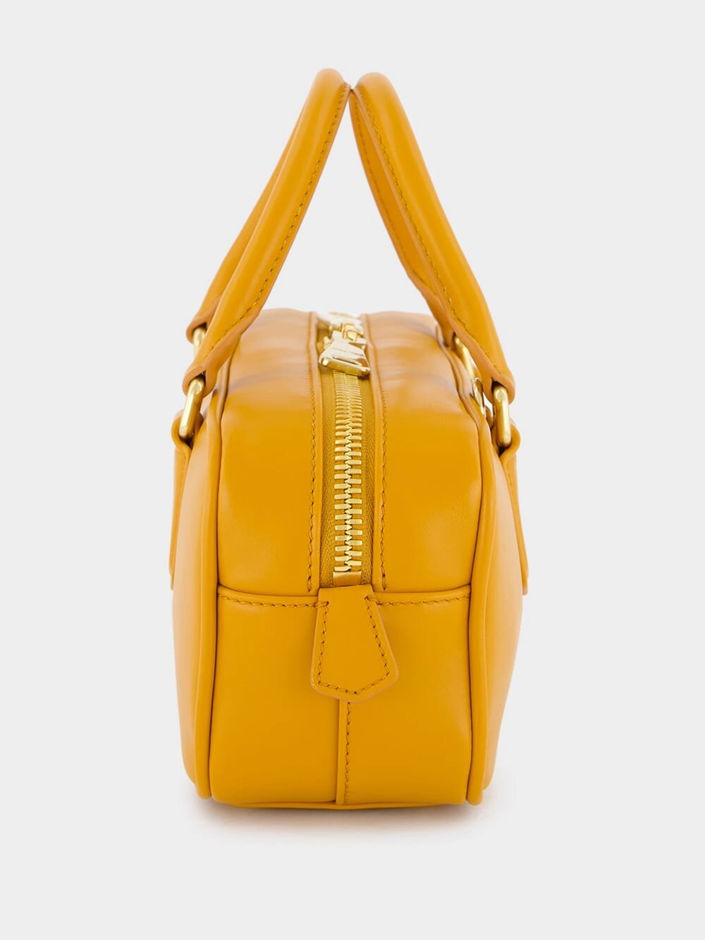 Arcadie Yellow Leather Bag